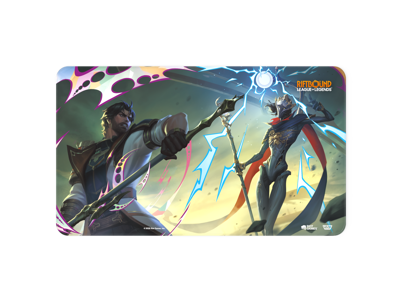 Riftbound League of Legends TCG: Vendetta Playmat #2 (Jayce vs Viktor) Card Game Accessories UVS Games
