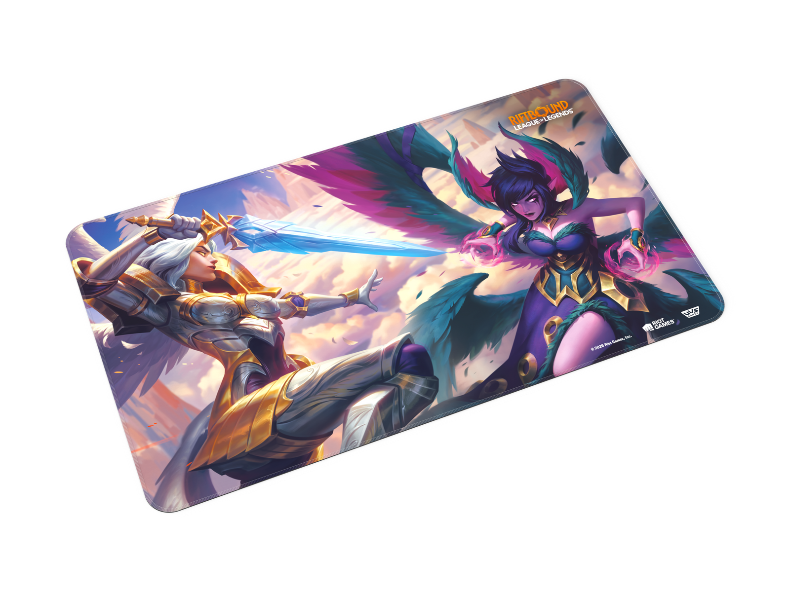 Riftbound League of Legends TCG: Vendetta Playmat #4 (Kayle vs Morgana) Card Game Accessories UVS Games