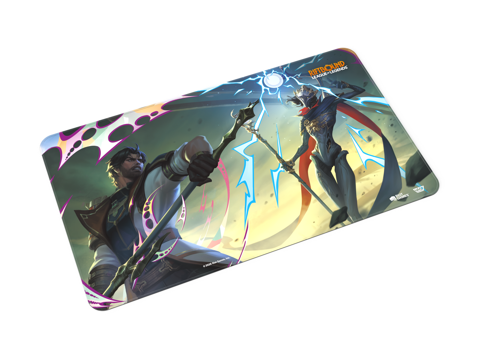 Riftbound League of Legends TCG: Vendetta Playmat #2 (Jayce vs Viktor) Card Game Accessories UVS Games