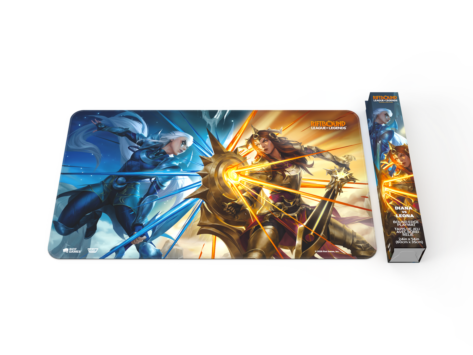 Riftbound League of Legends TCG: Vendetta Playmat #3 (Diana vs Leona) Card Game Accessories UVS Games