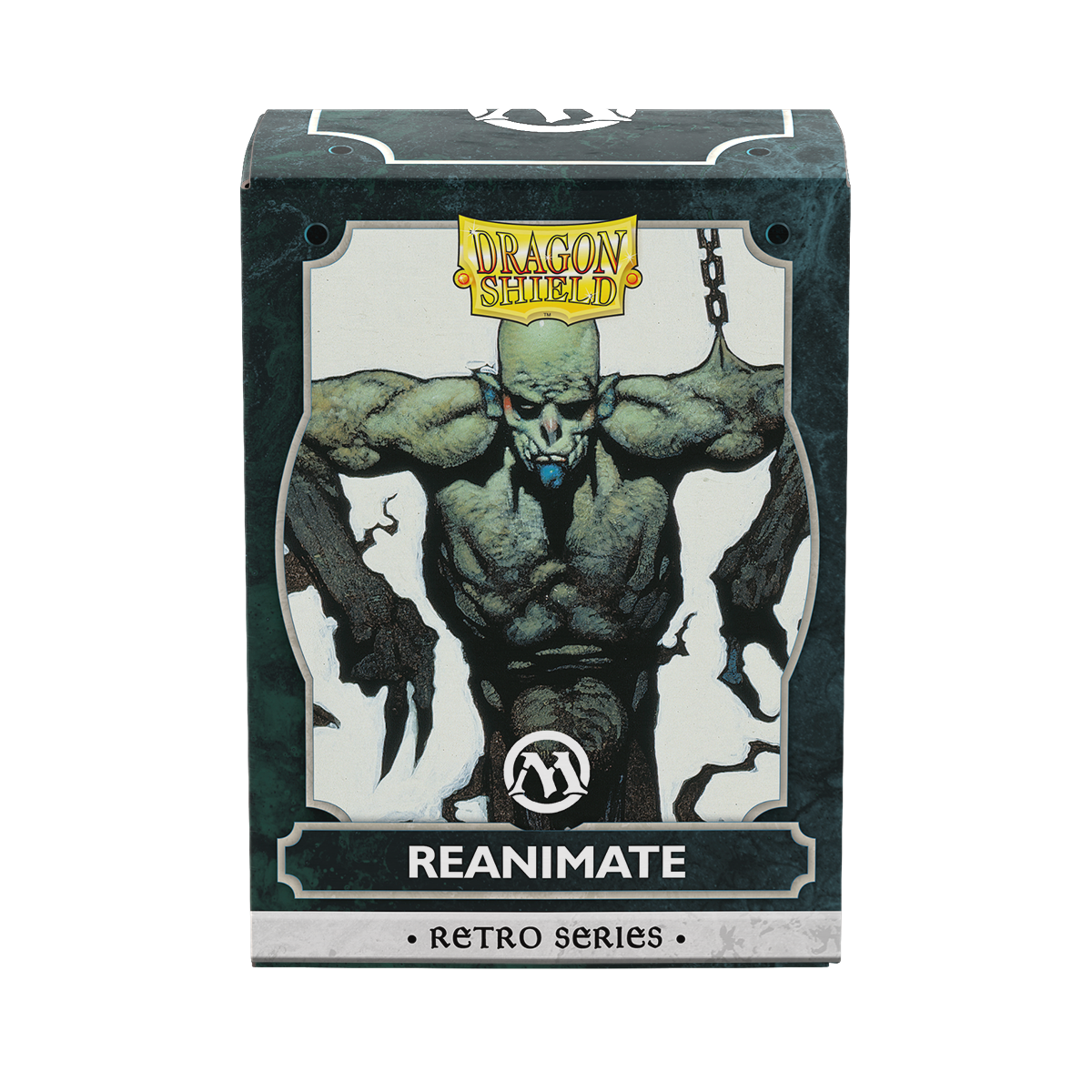Dragon Shield Sleeves: Magic: The Gathering TCG: Retro Series Brushed Art [Reanimate] - 100 Standard Size Sleeves Card Game Dragon Shield