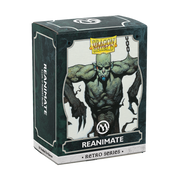 Dragon Shield Sleeves: Magic: The Gathering TCG: Retro Series Brushed Art [Reanimate] - 100 Standard Size Sleeves Card Game Dragon Shield