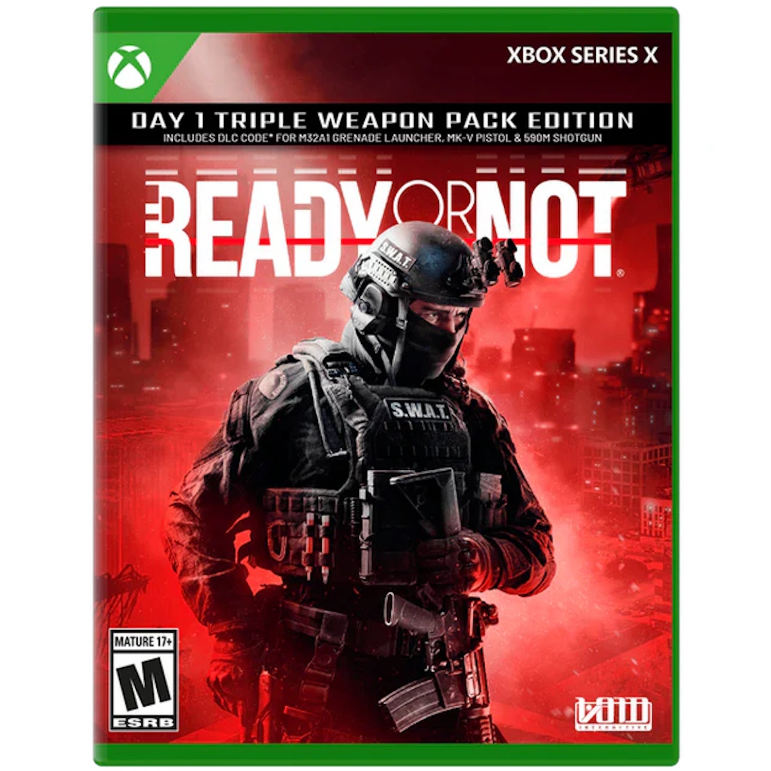 Ready or Not - Day 1 Edition [Xbox Series X] Xbox Series X Video Game Green Man Gaming
