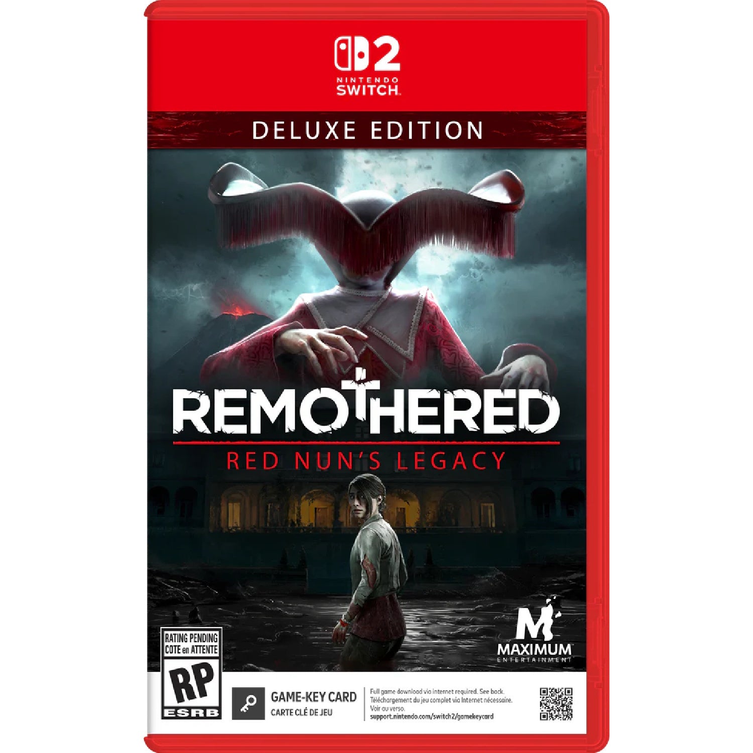 Remothered: Red Nun's Legacy - Deluxe Edition [Game-Key Card][Nintendo Switch 2] Nintendo Switch 2 Video Game Maximum Games