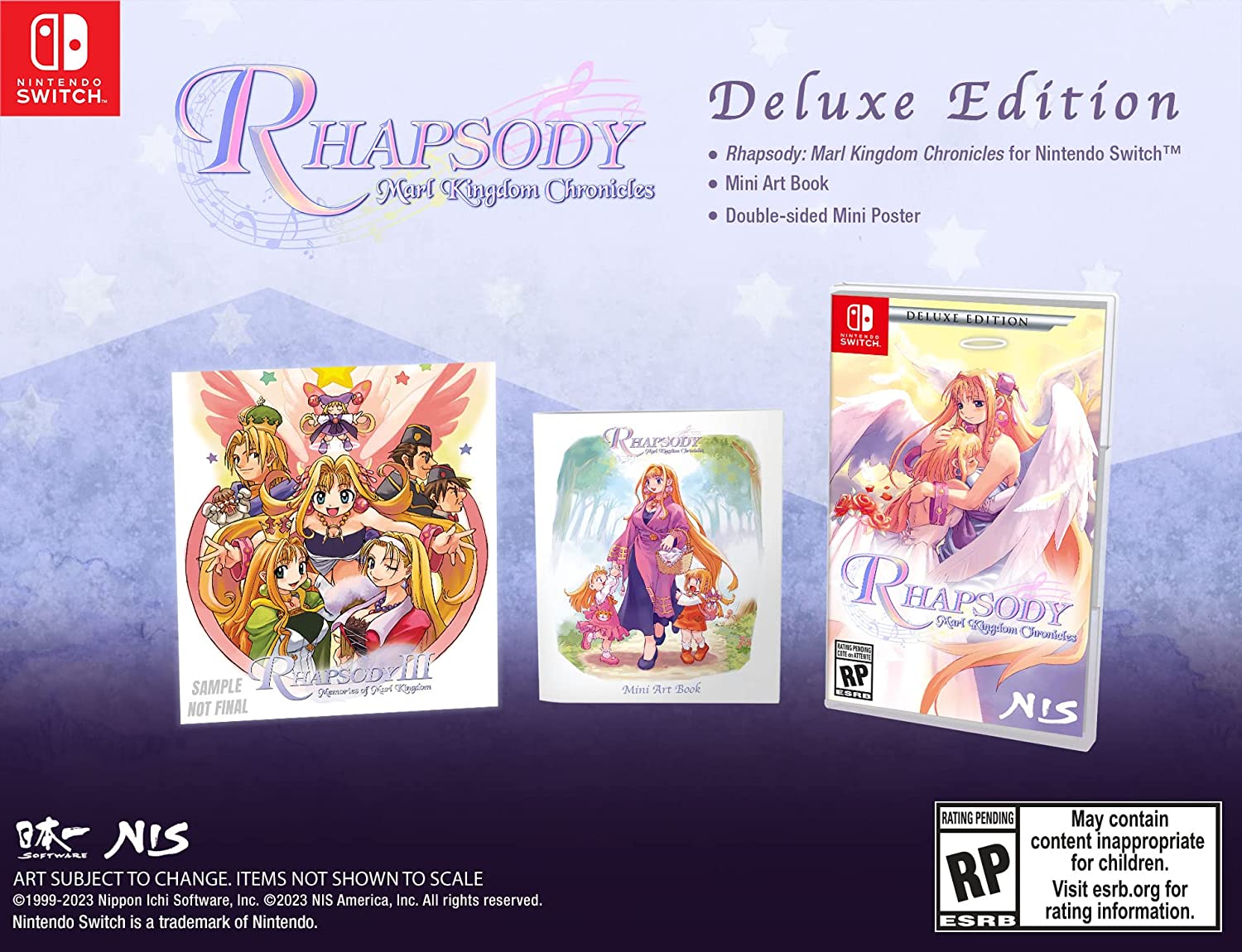 Rhapsody: Marl Kingdom Chronicles - Deluxe Edition [Nintendo Switch] Nintendo Switch Video Game NIS America   