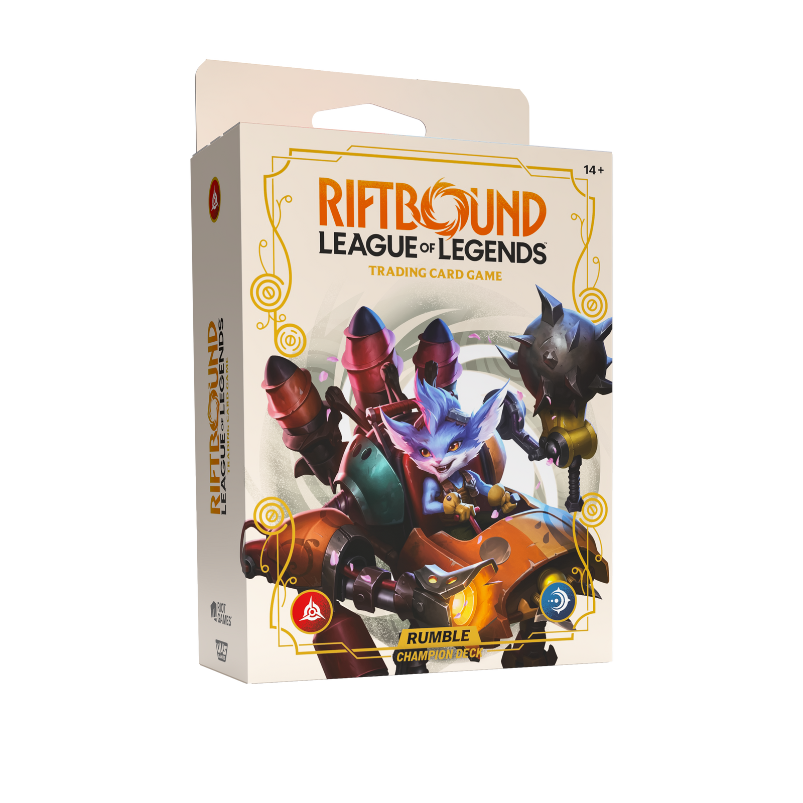 Riftbound League of Legends TCG: Spiritforged Champion Deck - Rumble Card Game UVS Games