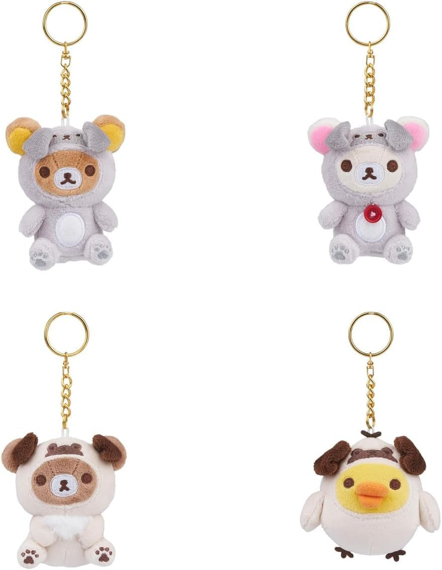 Rilakkuma San-X: Original Pug Series Blind Box Keychains - 1 Random Figure Toys & Games Rilakkuma