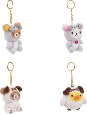 Rilakkuma San-X: Original Pug Series Blind Box Keychains - 1 Random Figure Toys & Games Rilakkuma