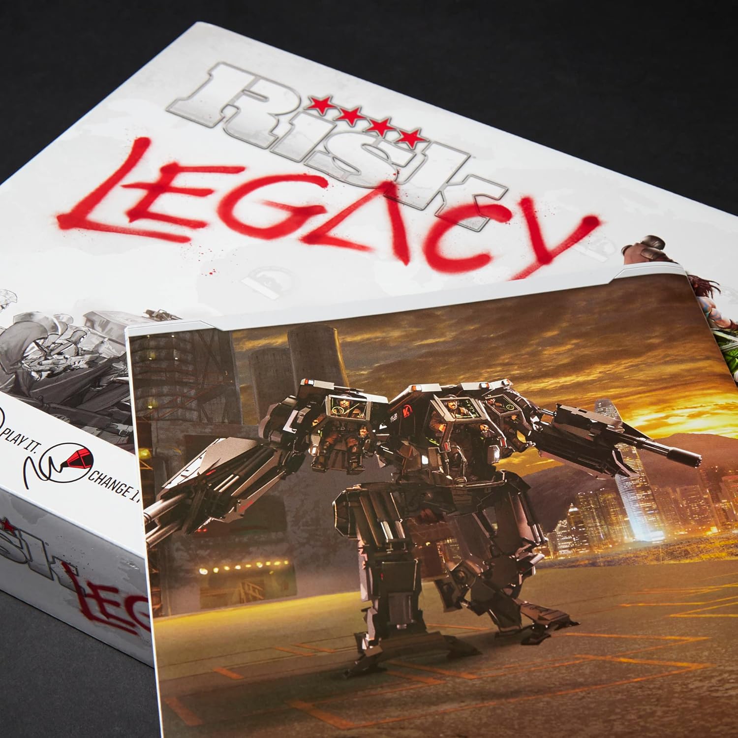 Risk Legacy [Board Game, 3-5 Players] Board Game Hasbro