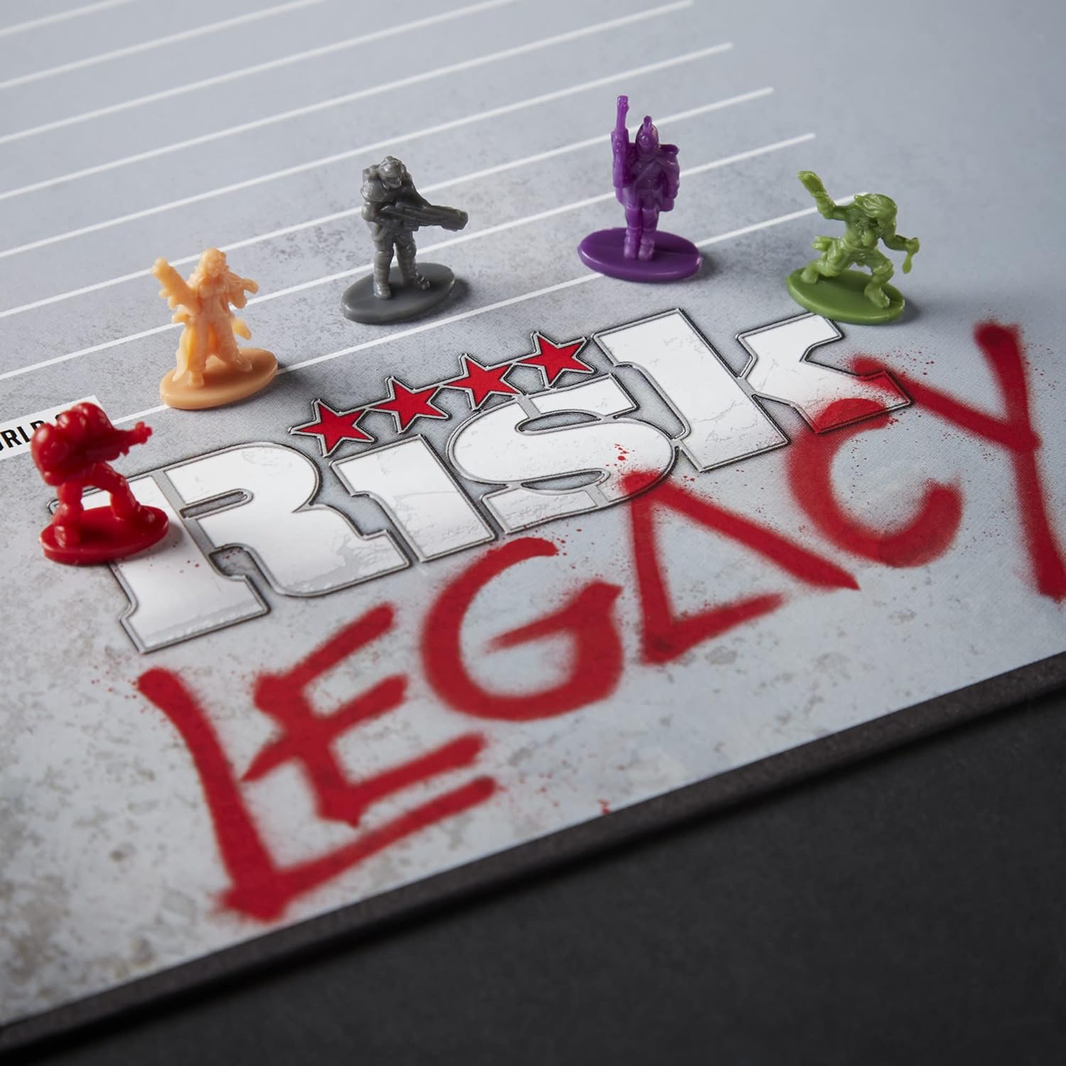 Risk Legacy [Board Game, 3-5 Players] Board Game Hasbro
