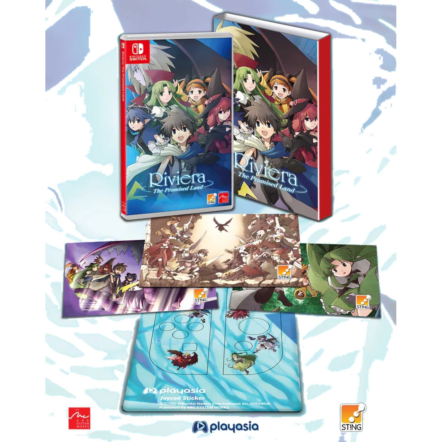 Riviera: The Promised Land Remaster - First Print Edition [Nintendo Switch] Nintendo Switch Video Game ARC System Works