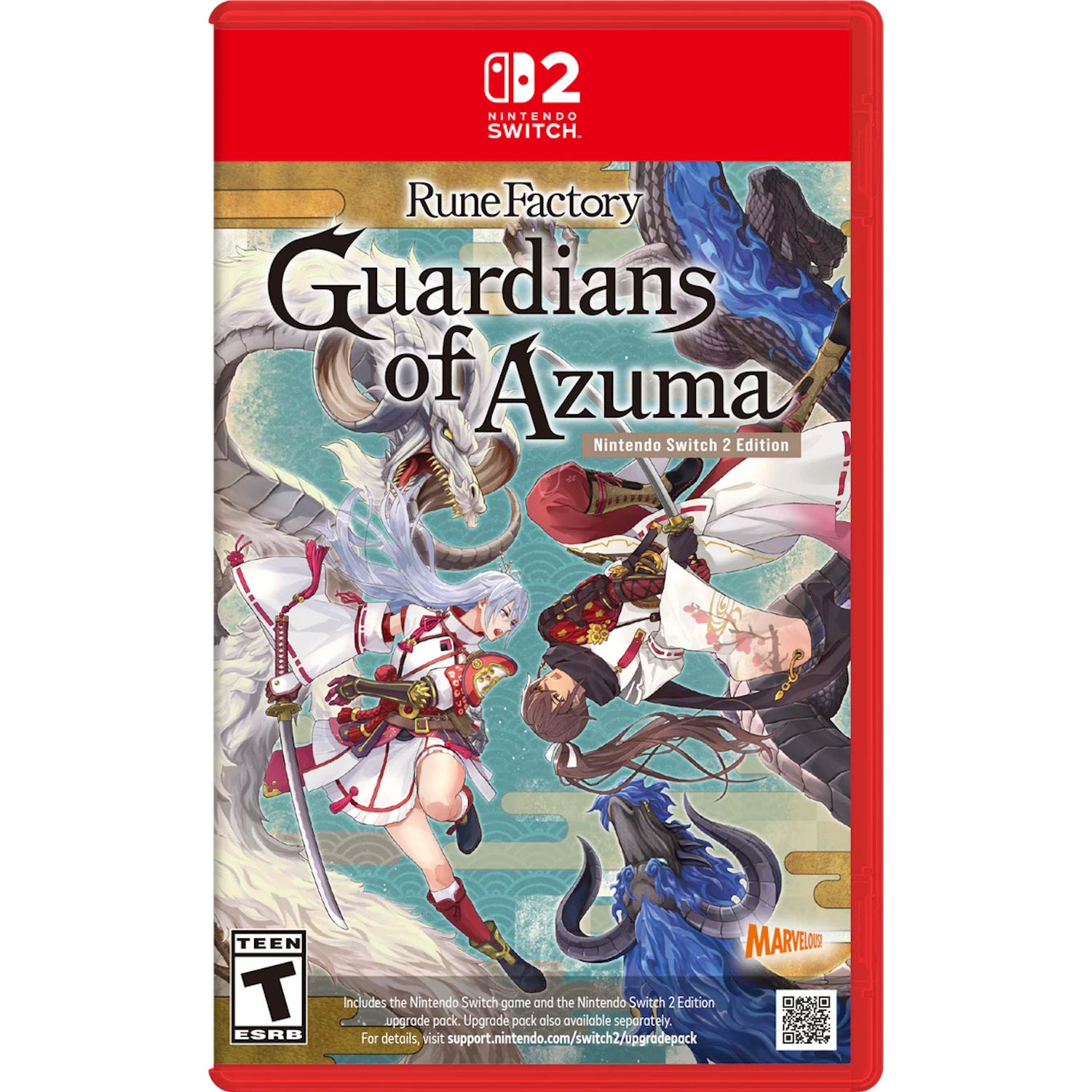 Rune Factory Guardians of Azuma - Standard Edition [Nintendo Switch 2] Nintendo Switch 2 Video Game XSEED Games