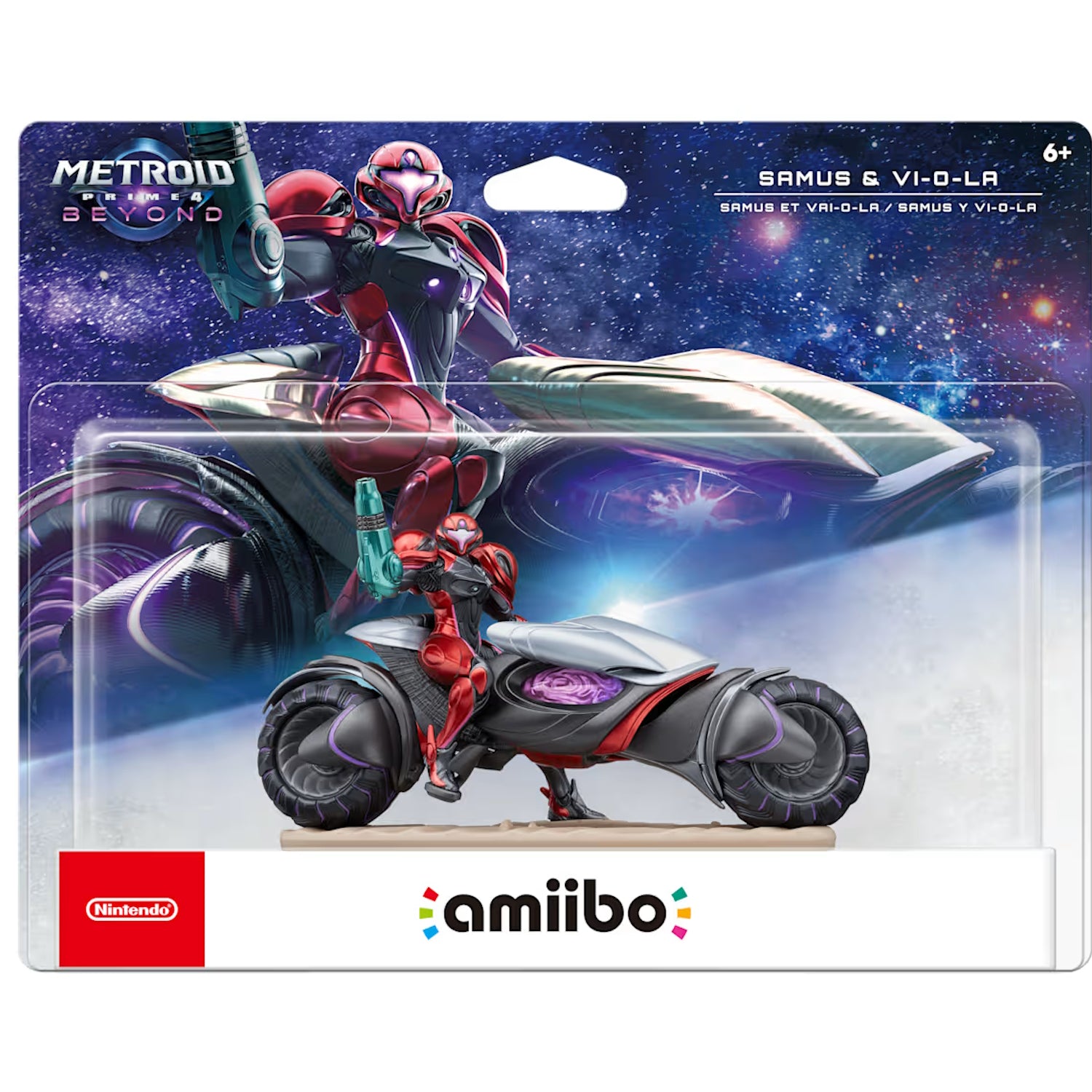 Samus & Vi-O-La - Metroid Prime 4: Beyond Series Amiibo [Nintendo Accessory] Nintendo Amiibo Nintendo