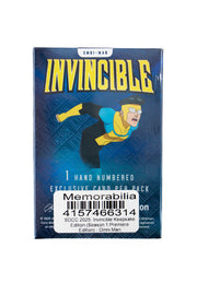 Keepsake: Invincible Season 1 Premiere Edition - Omni Man 1/500 Laser Signagraph Autograph Hand Numbered Card Game Keepsake