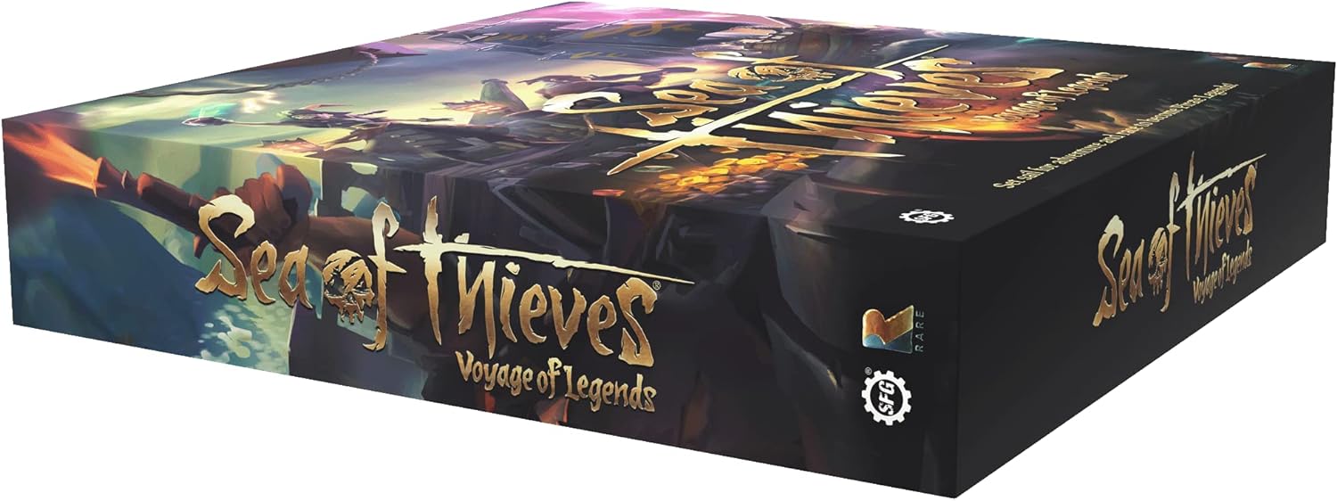 Sea of Thieves: Voyage of Legends [Board Game, 2-4 Players] Board Game Steamforged Games