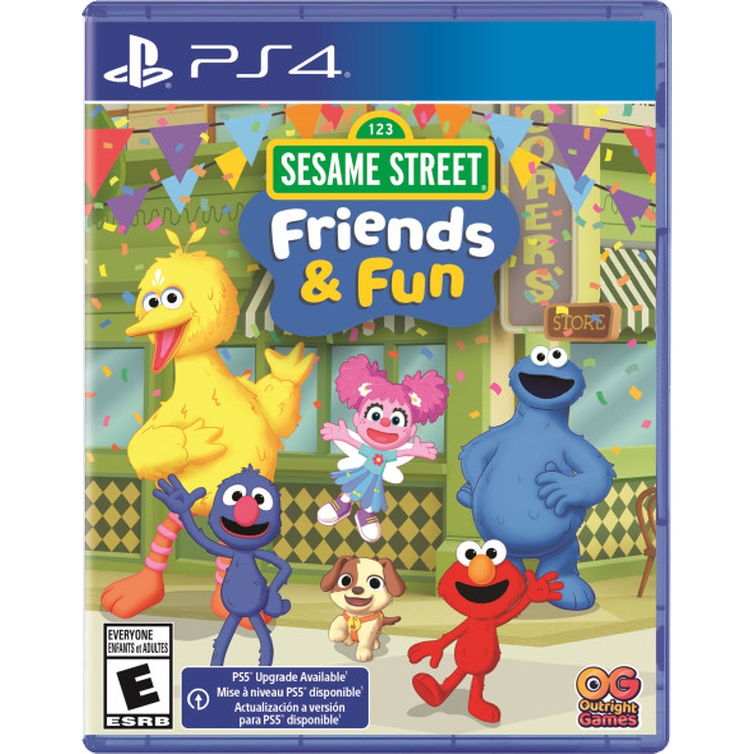 Sesame Street: Friends and Fun [PlayStation 4] PlayStation 4 Video Game OutRight Gaming