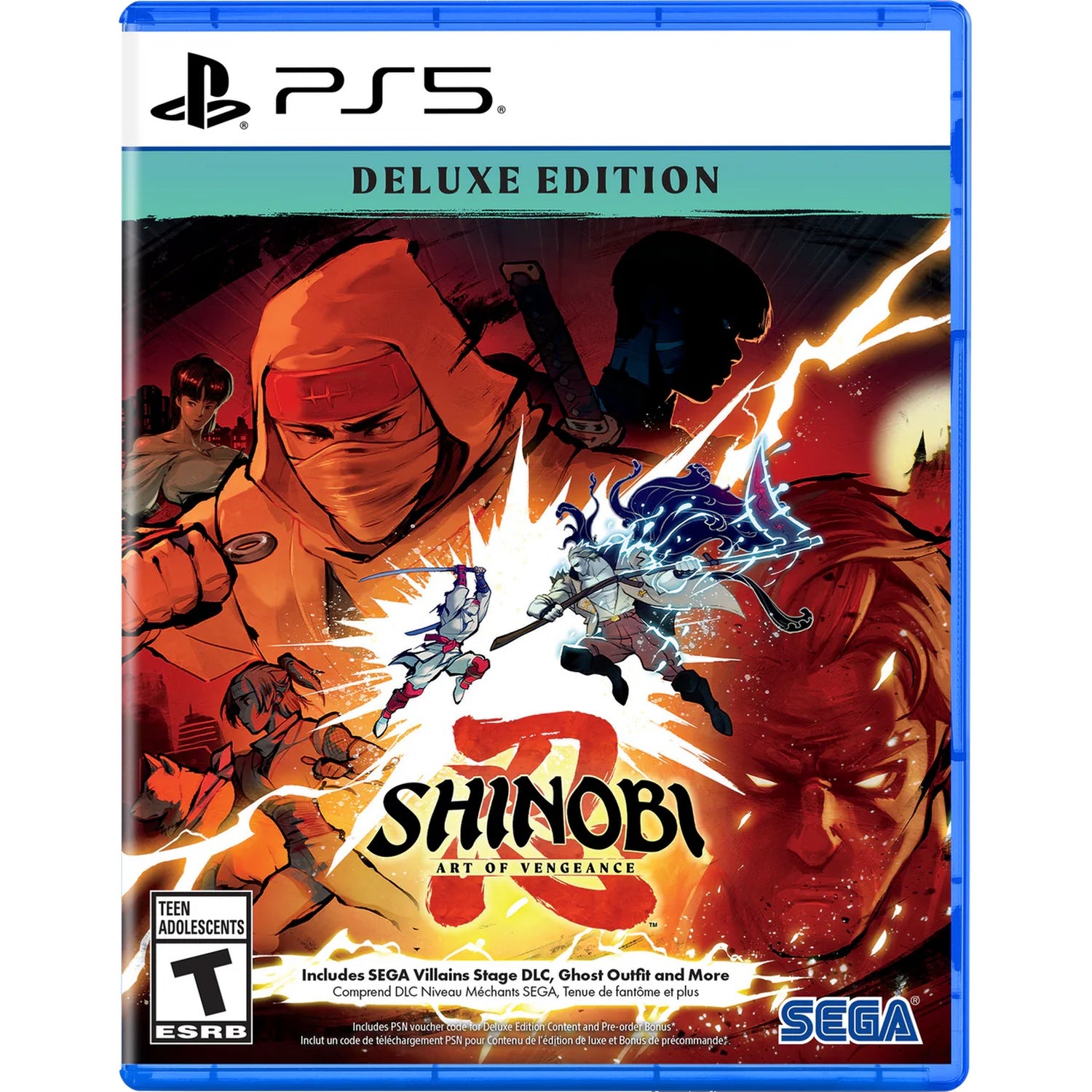 Shinobi: Art of Vengeance - Deluxe Edition [PlayStation 5] PlayStation 5 Video Game Sega