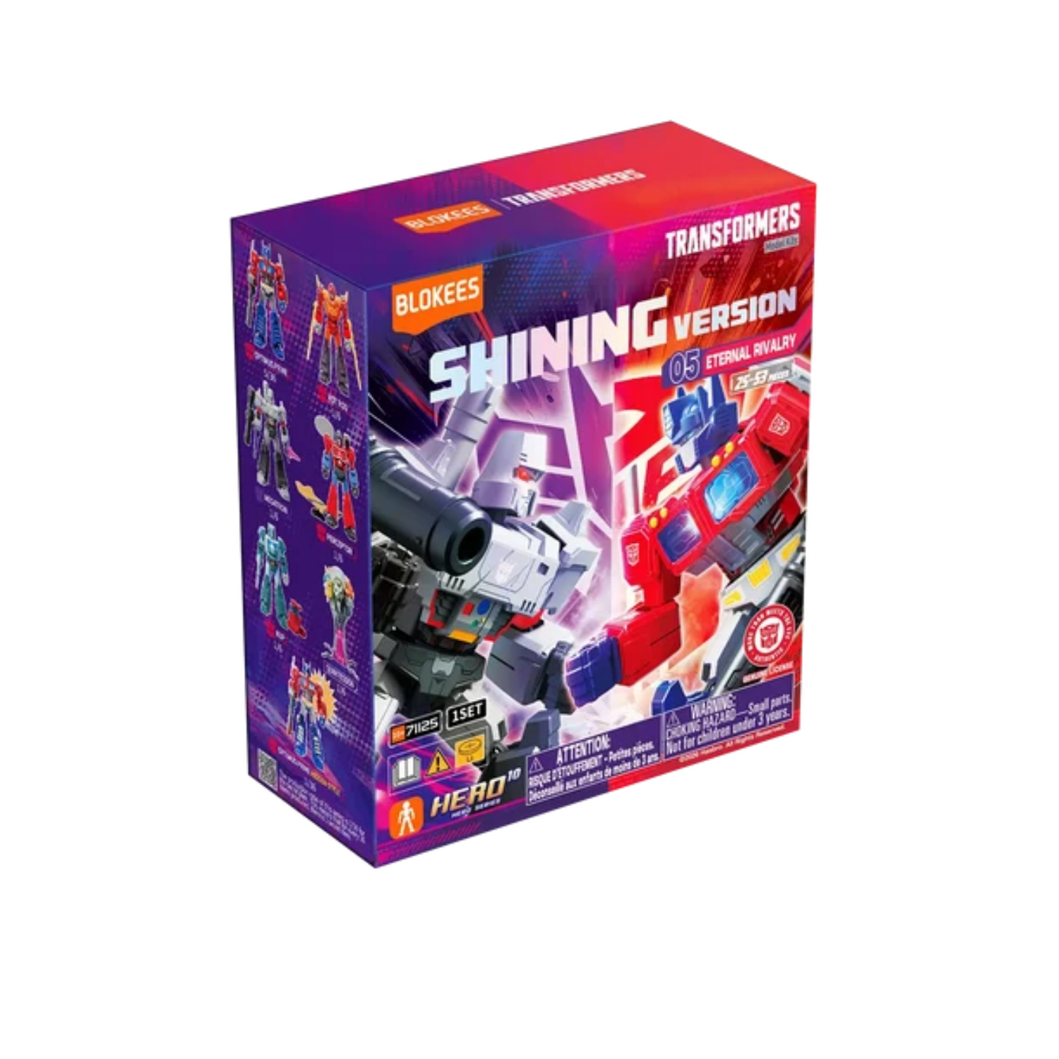 Blokees: Transformers Shining Version 05 Eternal Rivalry - Random Model Kit Toys & Games Blokees
