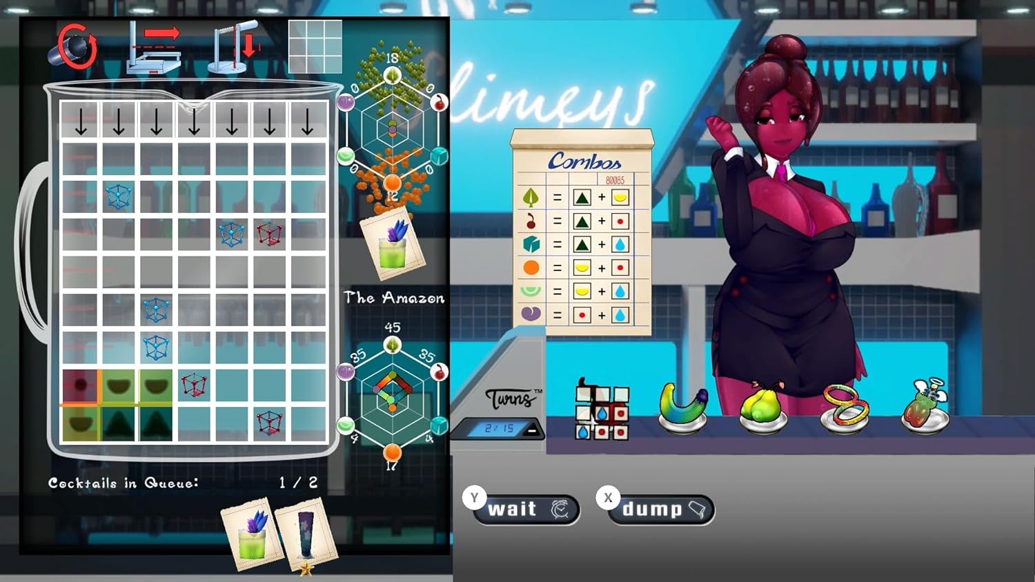 Slime Girl Smoothies - Bonus Art Cards! [Nintendo Switch] Nintendo Switch Video Game Funbox Media