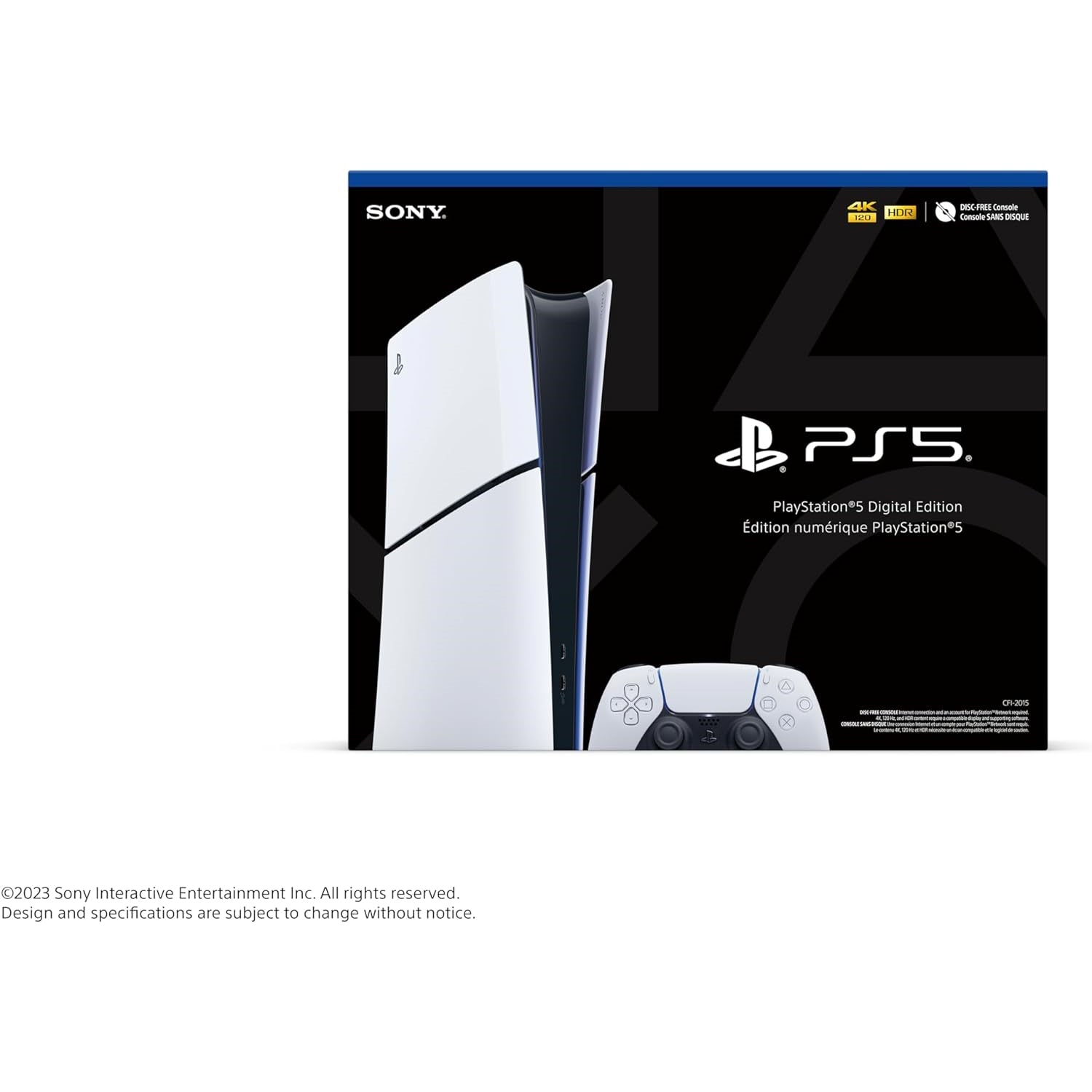 Sony PlayStation 5 Slim Console - Digital Edition [PlayStation 5 System] PlayStation 5 Hardware Sony