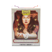 Dragon Shield Sleeves: Magic: The Gathering TCG: Retro Series Brushed Art [Soul Warden] - 100 Standard Size Sleeves Card Game Dragon Shield