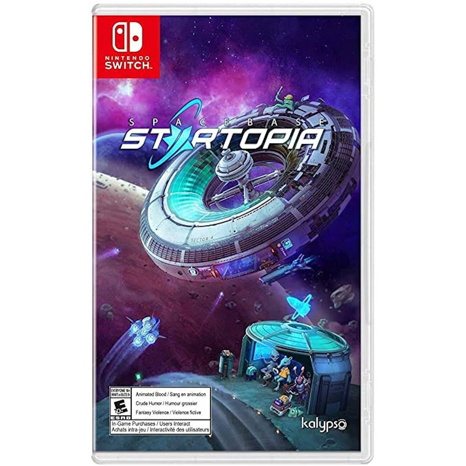 Spacebase Startopia [Nintendo Switch] Nintendo Switch Video Game Kalypso Media