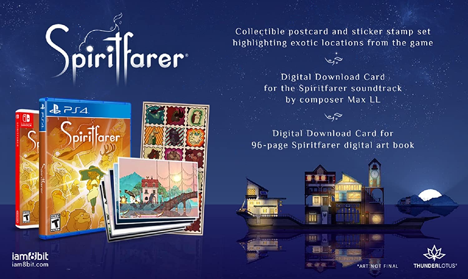 Spiritfarer [Nintendo Switch] Nintendo Switch Video Game iam8bit