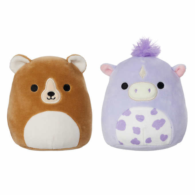 Squishmallows: 8-Pack Fantasy and Wildlife 5 Inch Mini Plush Collection Plushies Kellytoy