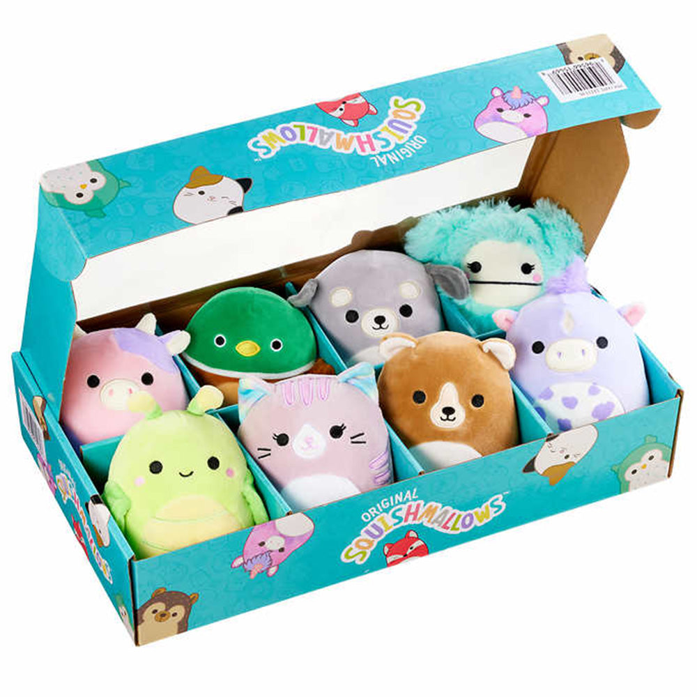 Squishmallows: 8-Pack Fantasy and Wildlife 5 Inch Mini Plush Collection Plushies Kellytoy