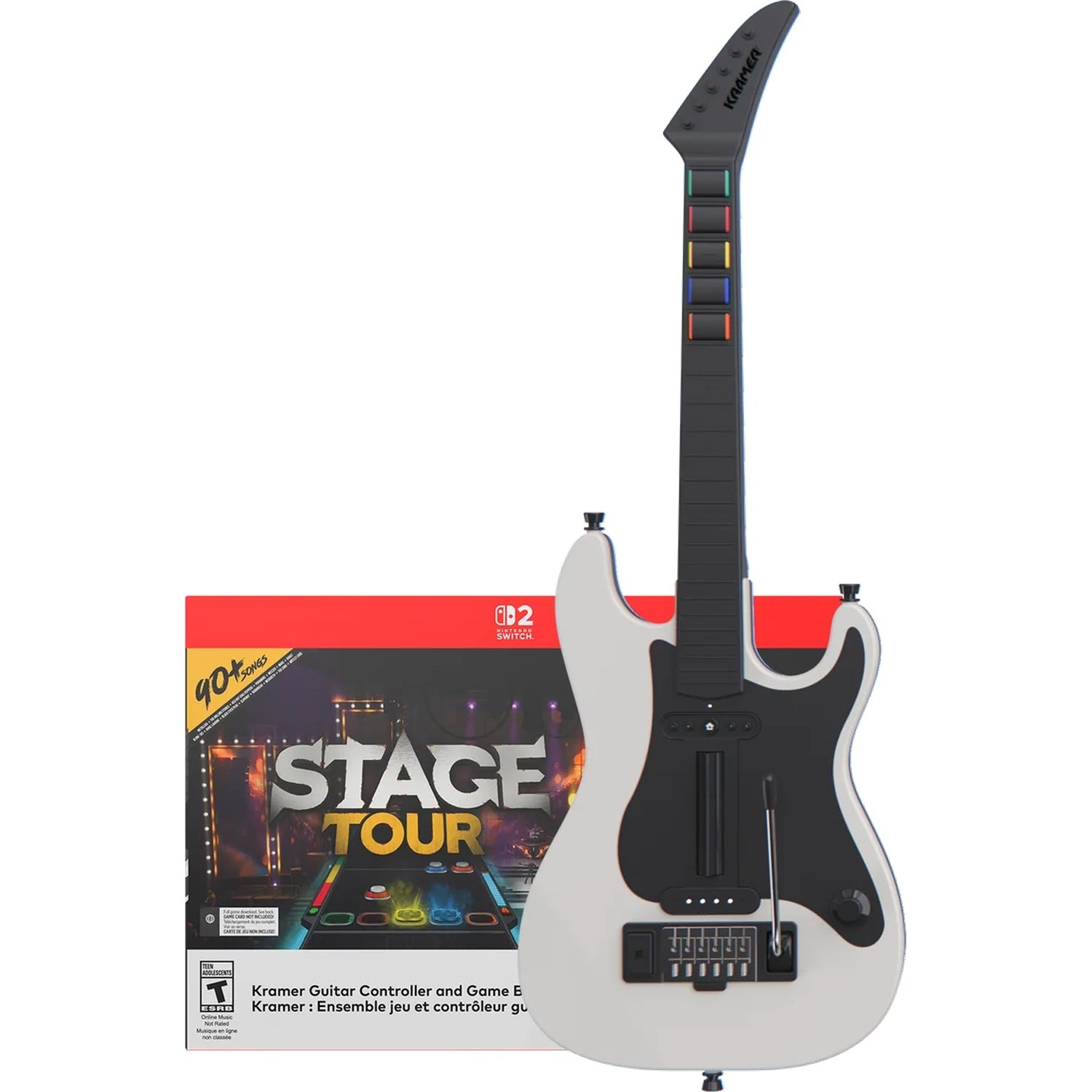 Stage Tour Game + Kramer Wireless Guitar Bundle [Nintendo Switch 2] Nintendo Switch 2 Video Game RedOctane Games