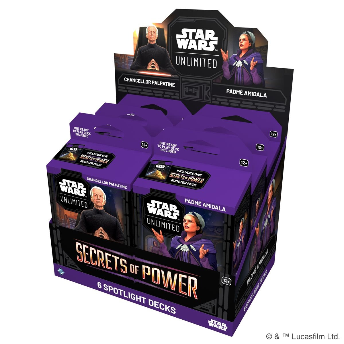 Star Wars Unlimited TCG: Secrets of Power Spotlight Deck - Chancellor Palpatine Card Game Fantasy Flight Games