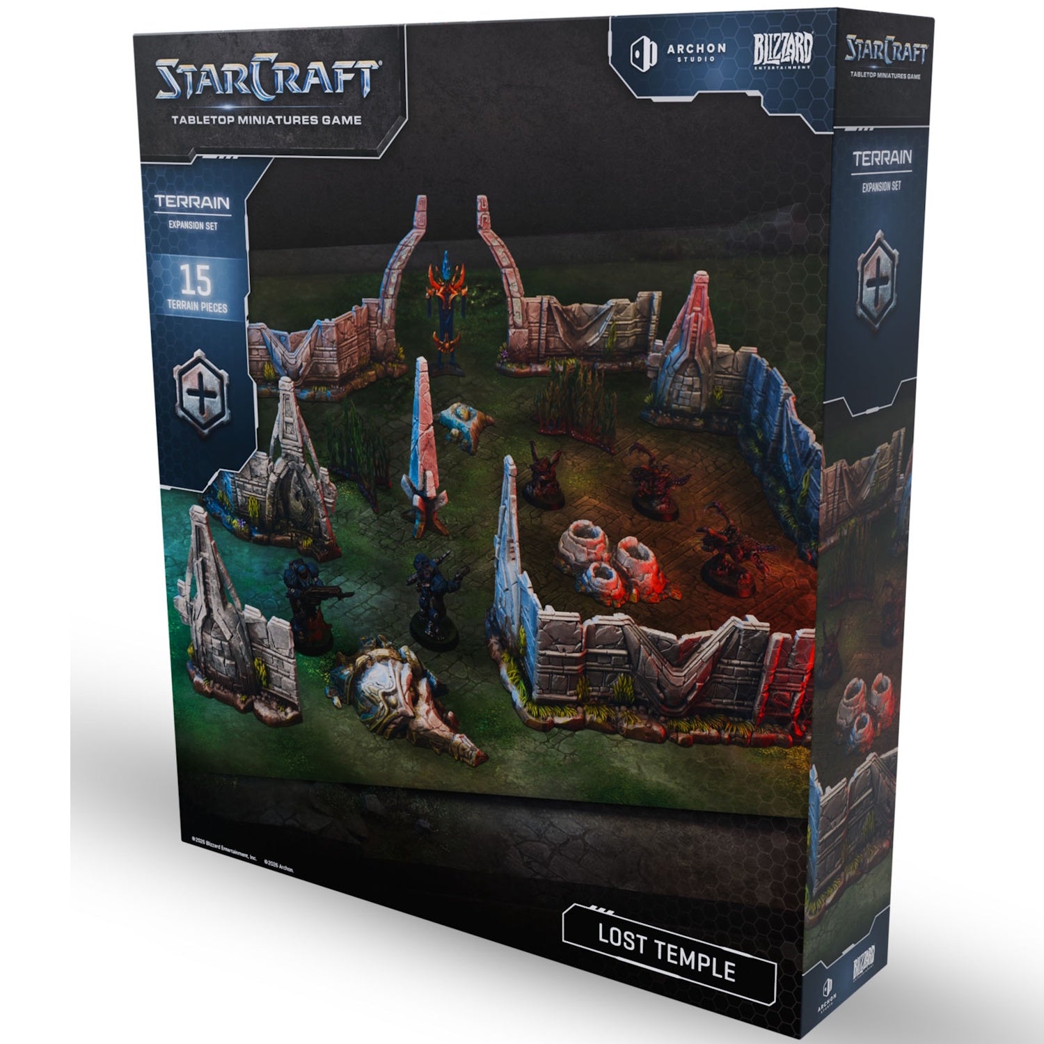 Starcraft: The Miniatures Game: Lost Temple - Terrain Expansion Set Tabletop Miniatures Archon Studios
