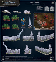 Starcraft: The Miniatures Game: Lost Temple - Terrain Expansion Set Tabletop Miniatures Archon Studios
