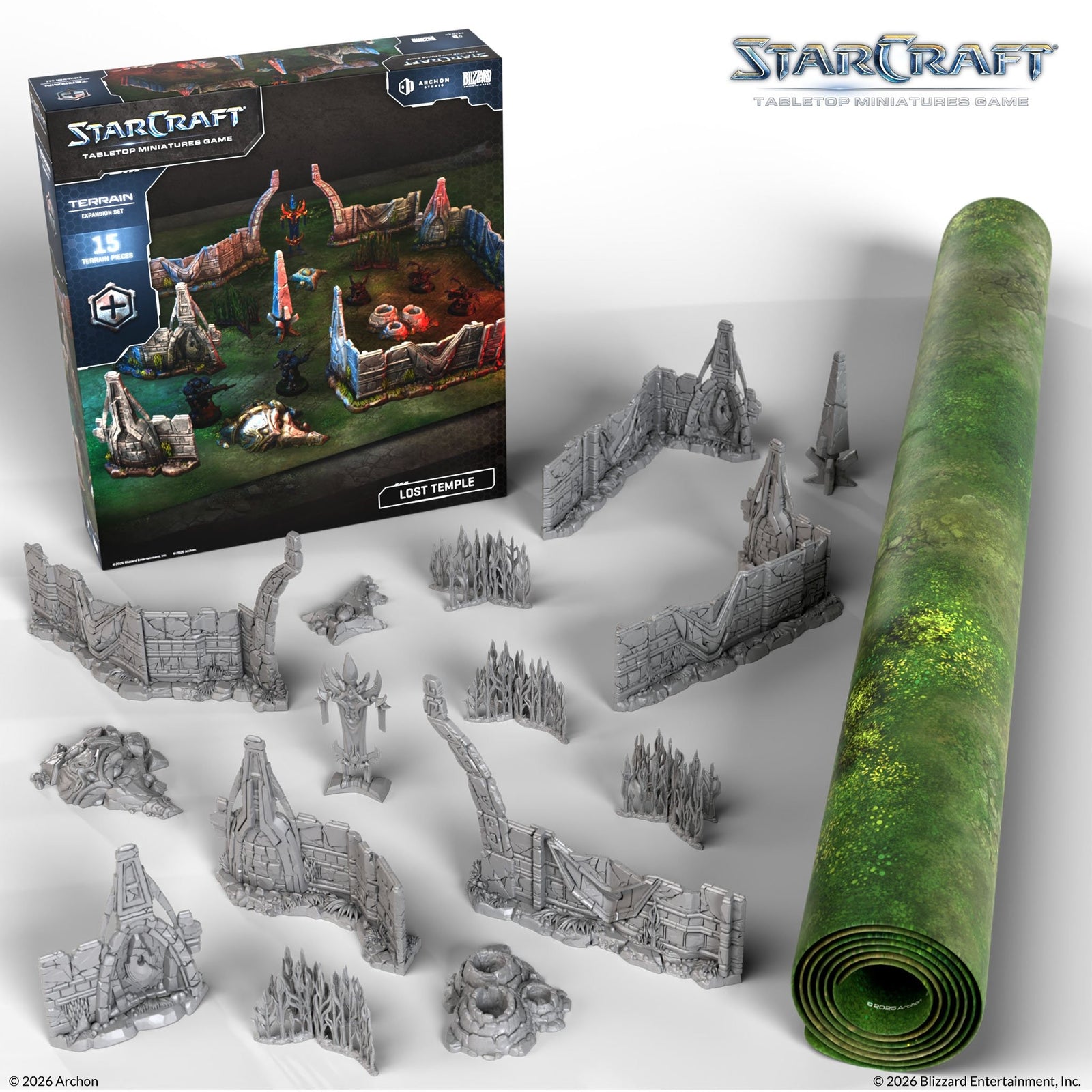 Starcraft: The Miniatures Game: Lost Temple - Terrain Expansion Set Tabletop Miniatures Archon Studios