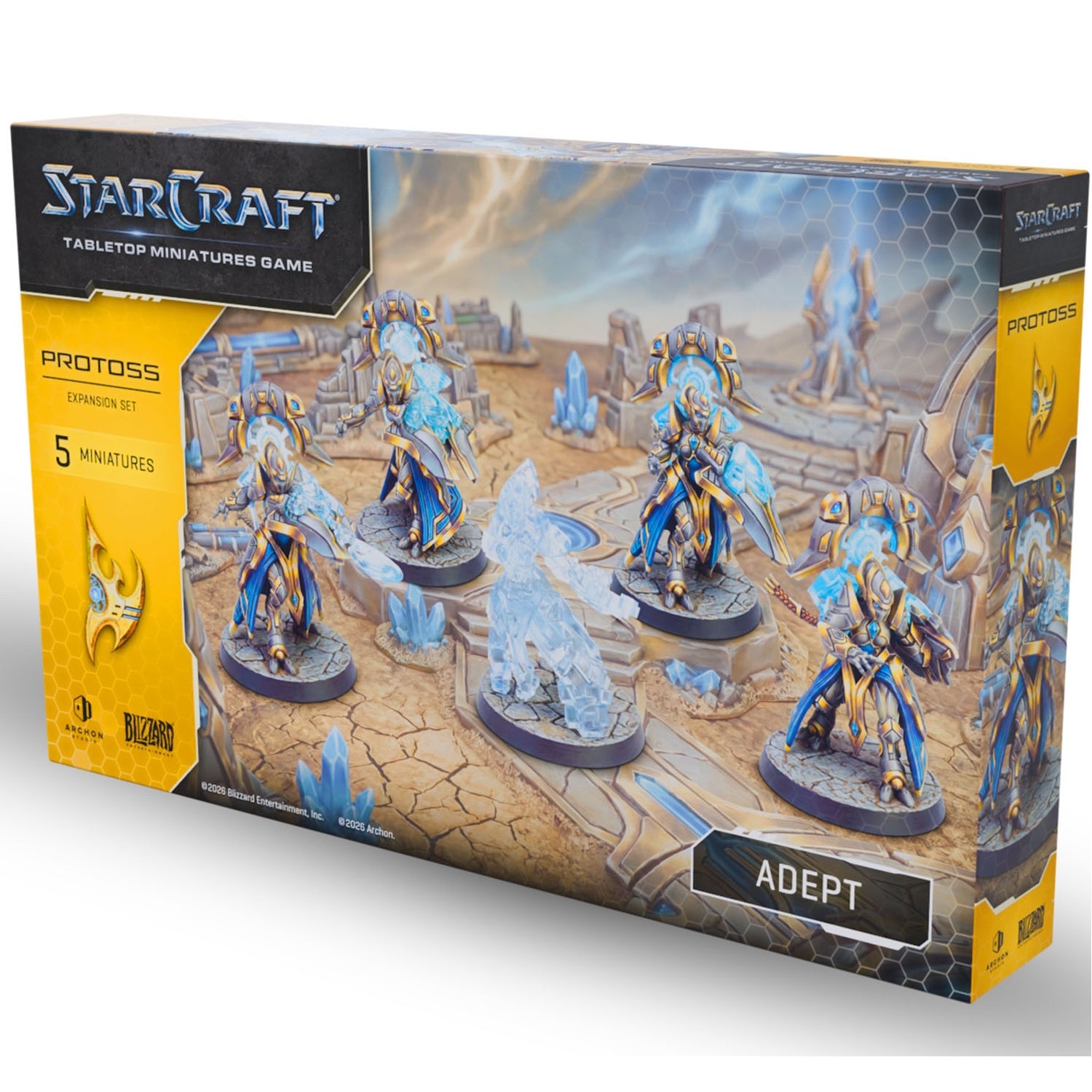 Starcraft: The Miniatures Game: Protoss: Adept Expansion Set Tabletop Miniatures Archon Studios