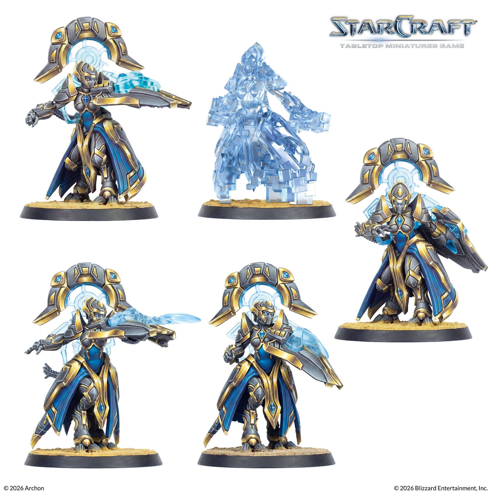 Starcraft: The Miniatures Game: Protoss: Adept Expansion Set Tabletop Miniatures Archon Studios