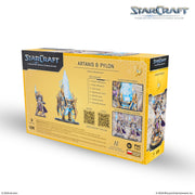 Starcraft: The Miniatures Game: Protoss: Artanis & Pylon Hero Expansion Set Tabletop Miniatures Archon Studios