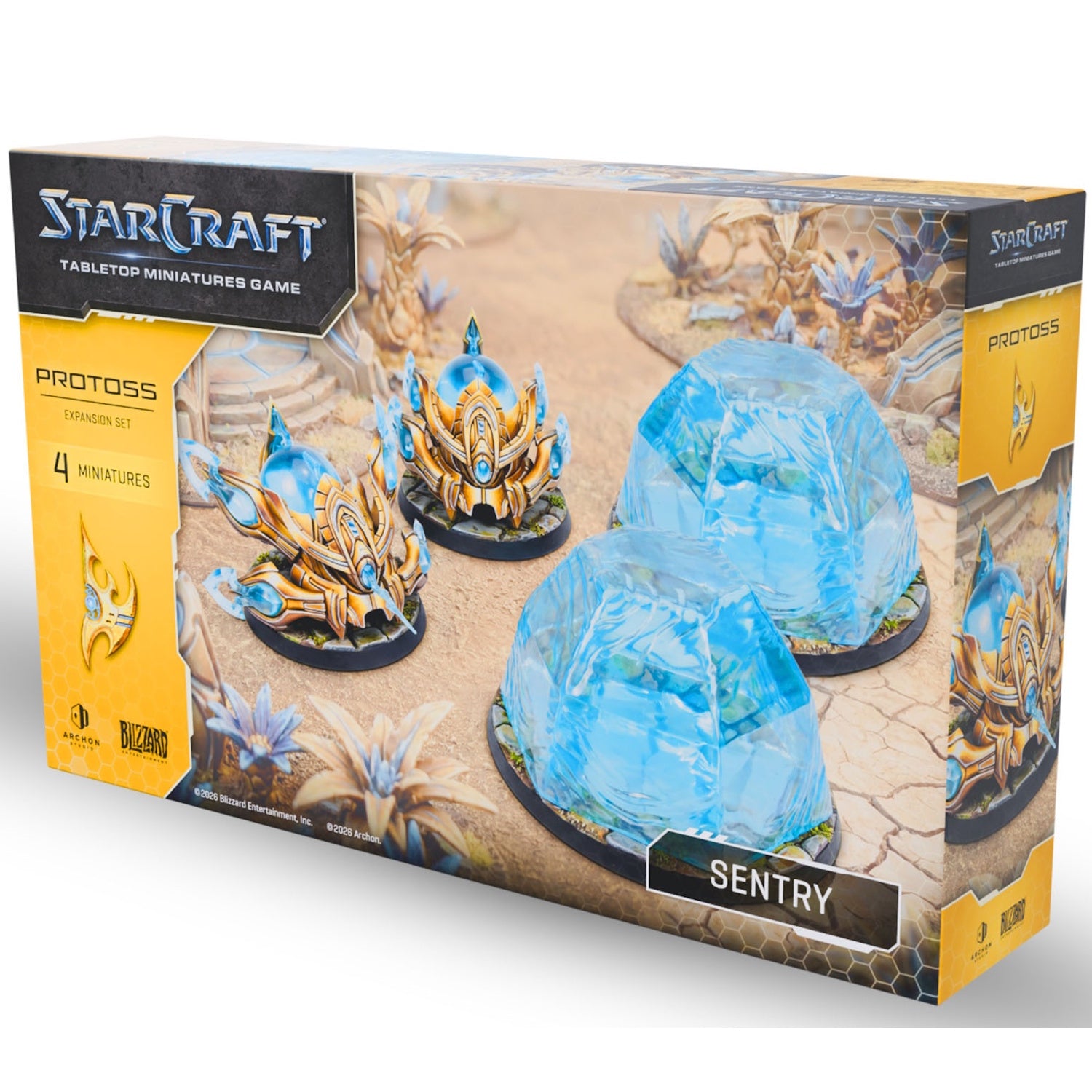 Starcraft: The Miniatures Game: Protoss: Sentry Expansion Set Tabletop Miniatures Archon Studios