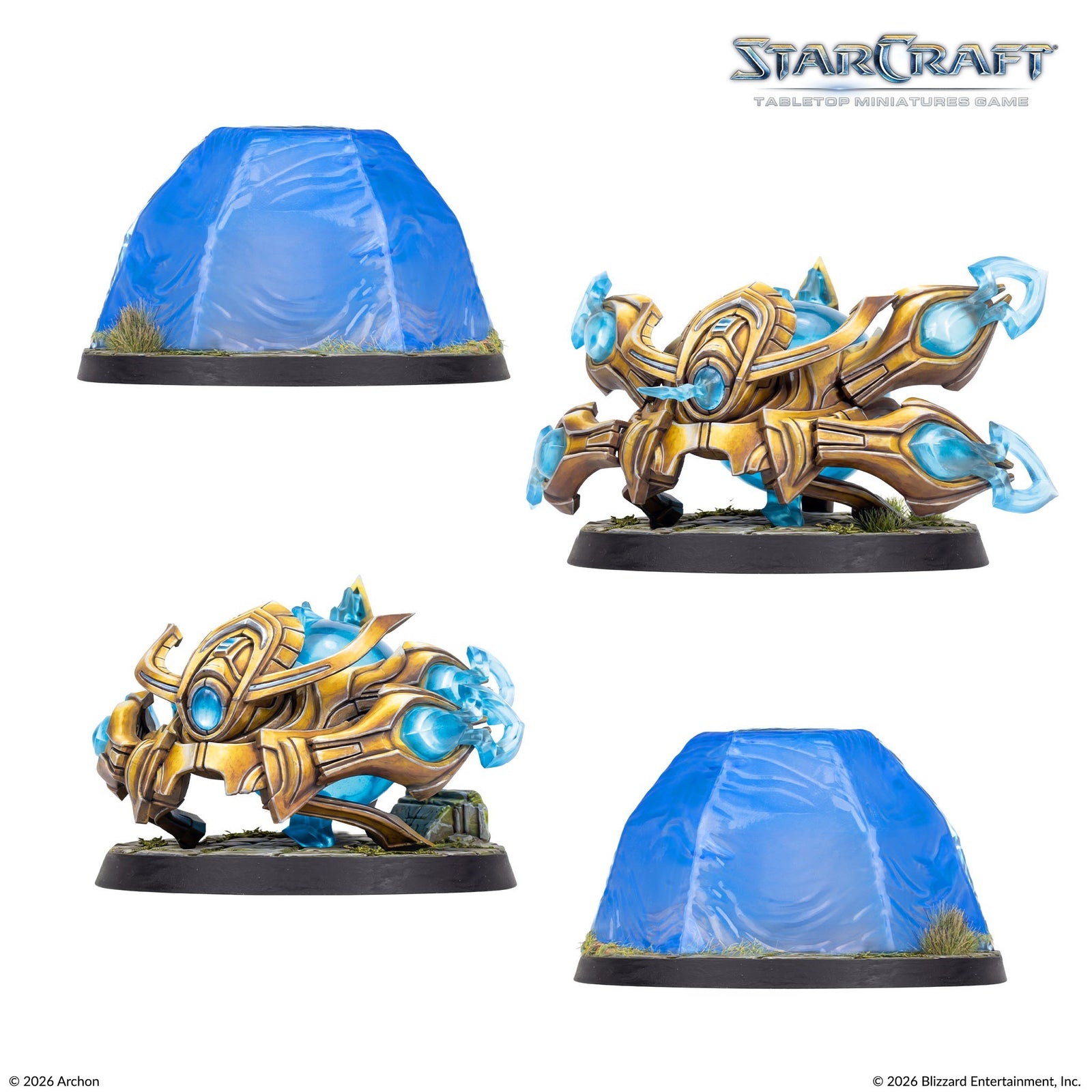 Starcraft: The Miniatures Game: Protoss: Starter Set - Founders Edition Tabletop Miniatures Archon Studios