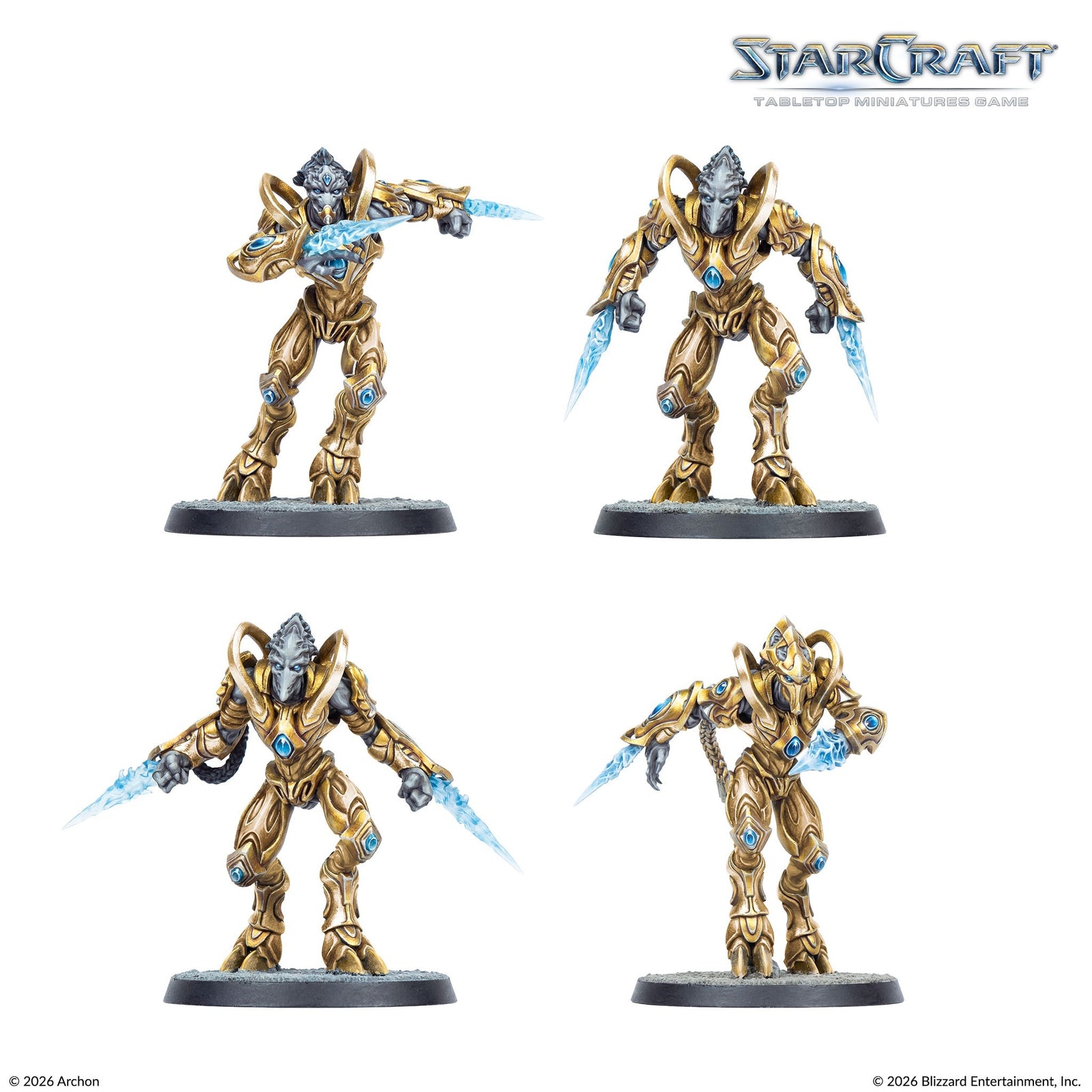 Starcraft: The Miniatures Game: Protoss: Starter Set - Founders Edition Tabletop Miniatures Archon Studios