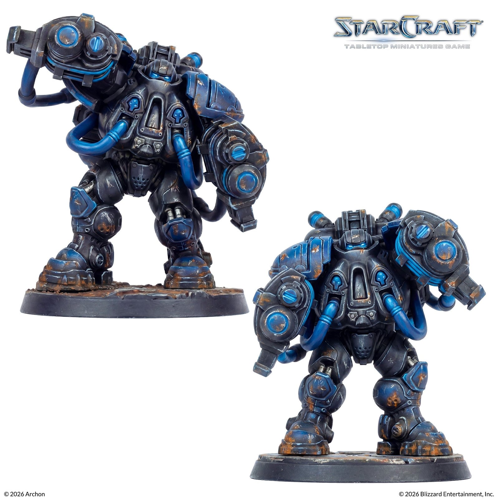Starcraft: The Miniatures Game: Terran: Marauder Expansion Set Tabletop Miniatures Archon Studios