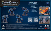 Starcraft: The Miniatures Game: Terran: Marauder Expansion Set Tabletop Miniatures Archon Studios