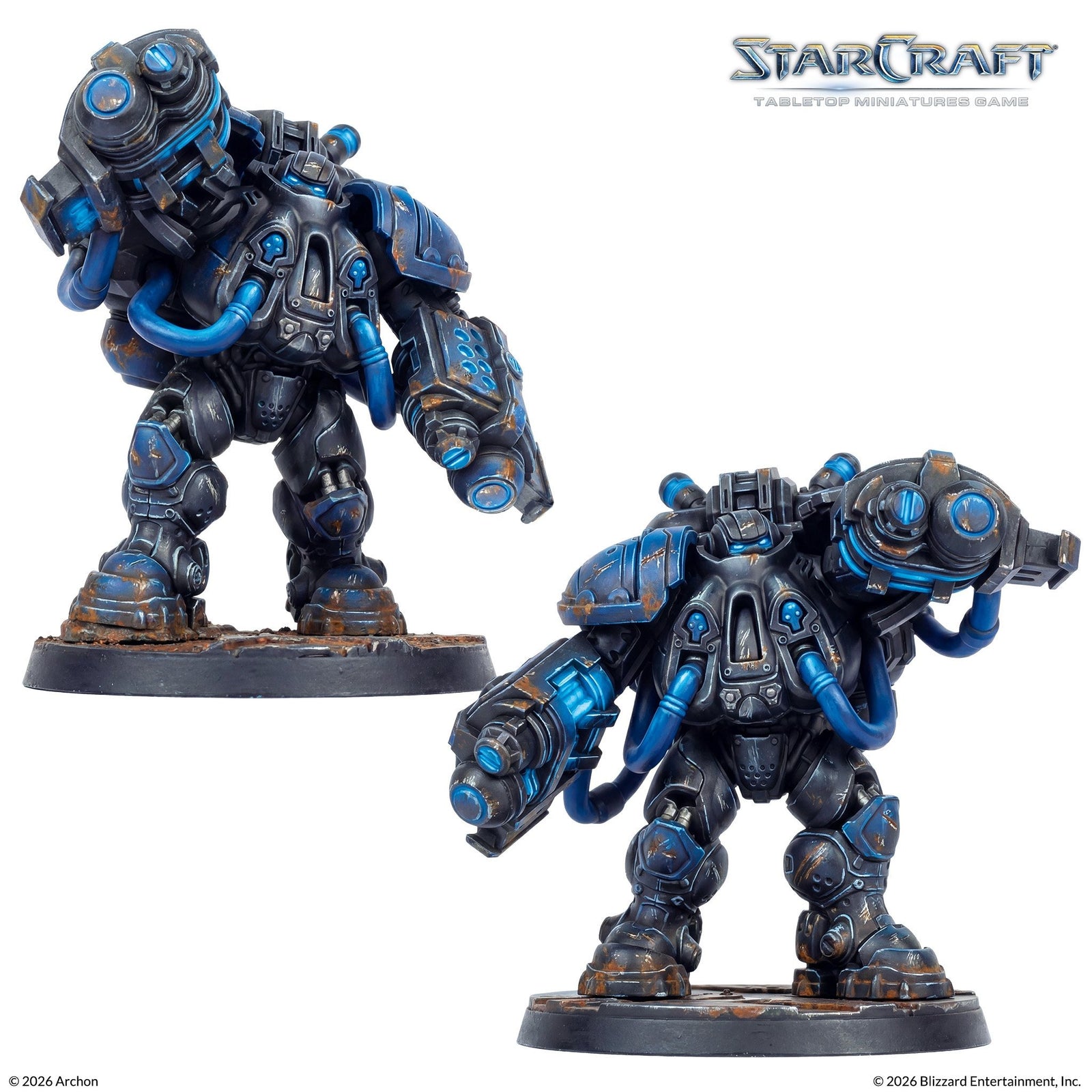 Starcraft: The Miniatures Game: Terran: Marauder Expansion Set Tabletop Miniatures Archon Studios