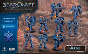 Starcraft: The Miniatures Game: Terran: Marine Expansion Set Tabletop Miniatures Archon Studios