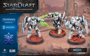Starcraft: The Miniatures Game: Terran: Medic Expansion Set Tabletop Miniatures Archon Studios