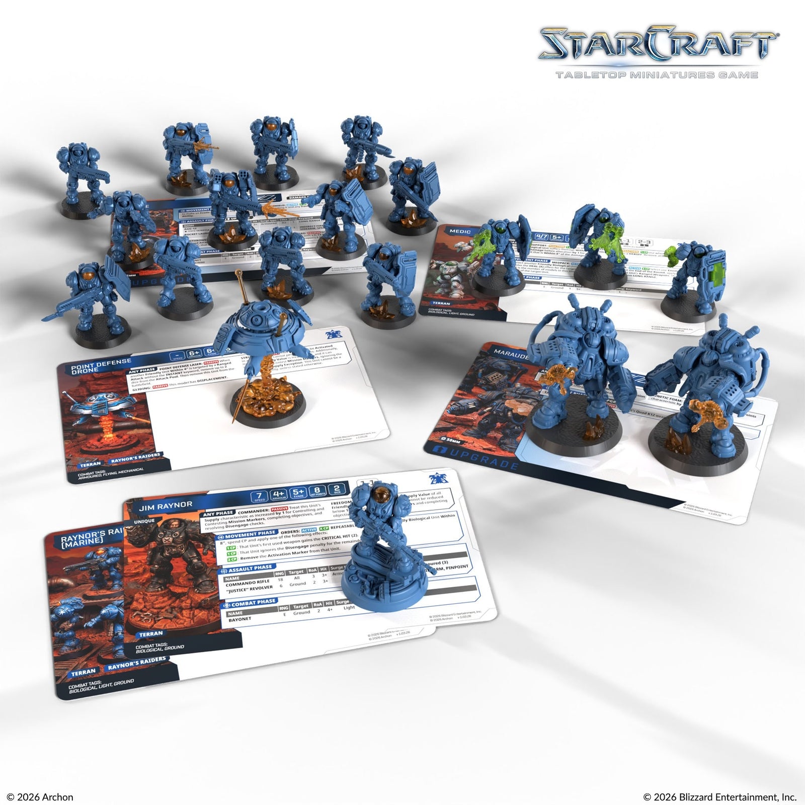 Starcraft: The Miniatures Game: Two Player Starter Set - Founders Edition Tabletop Miniatures Archon Studios