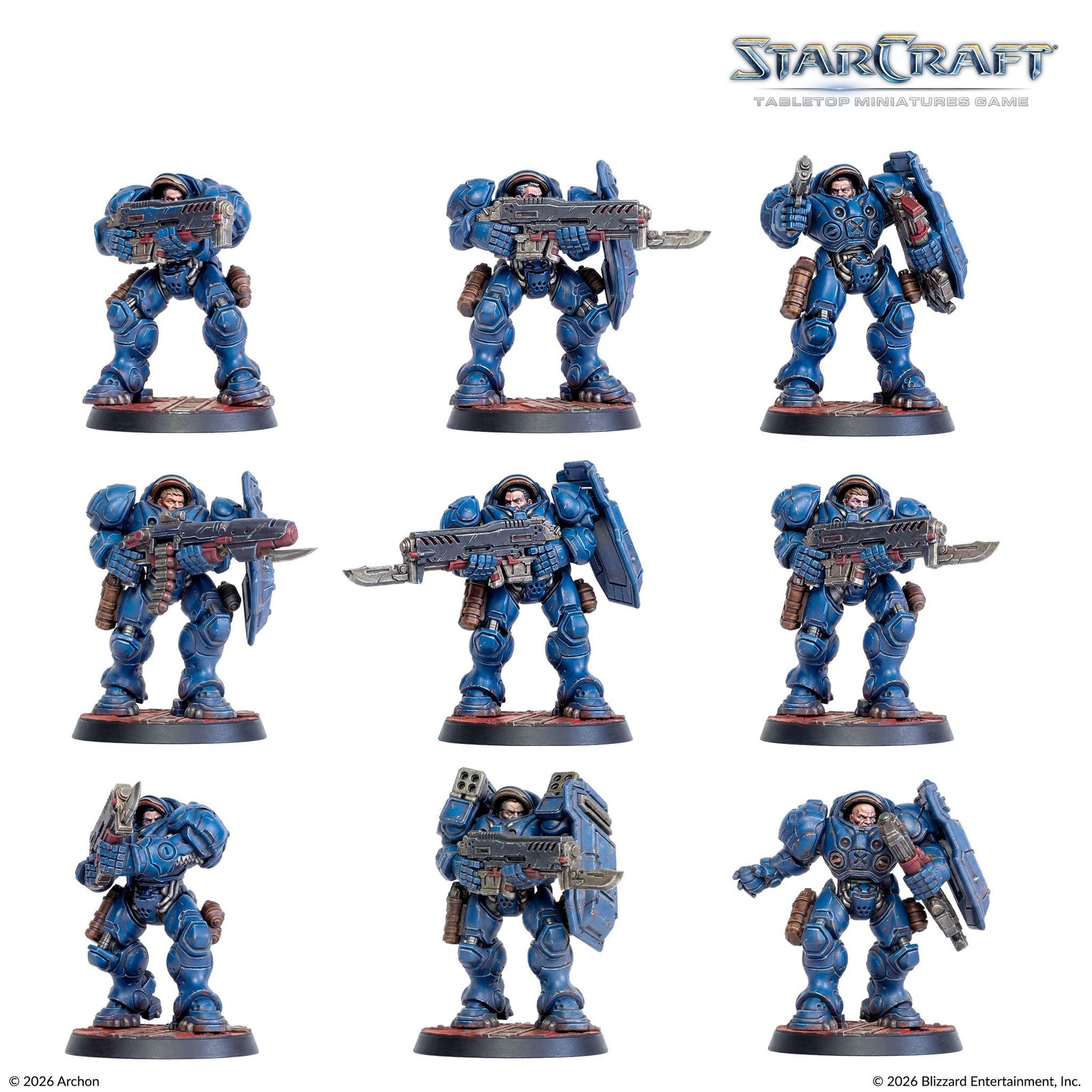 Starcraft: The Miniatures Game: Two Player Starter Set - Founders Edition Tabletop Miniatures Archon Studios