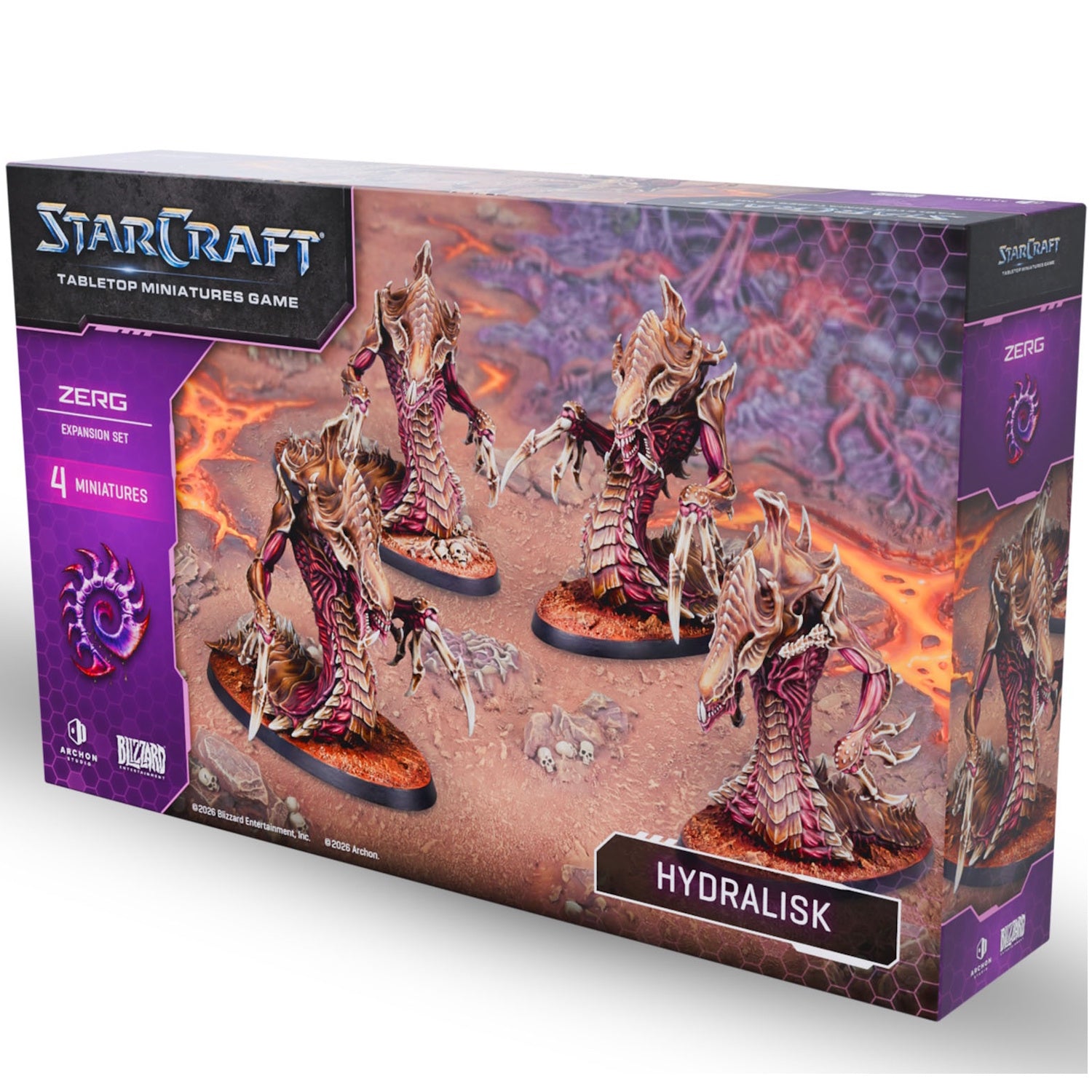 Starcraft: The Miniatures Game: Zerg: Hydralisk Expansion Set Tabletop Miniatures Archon Studios