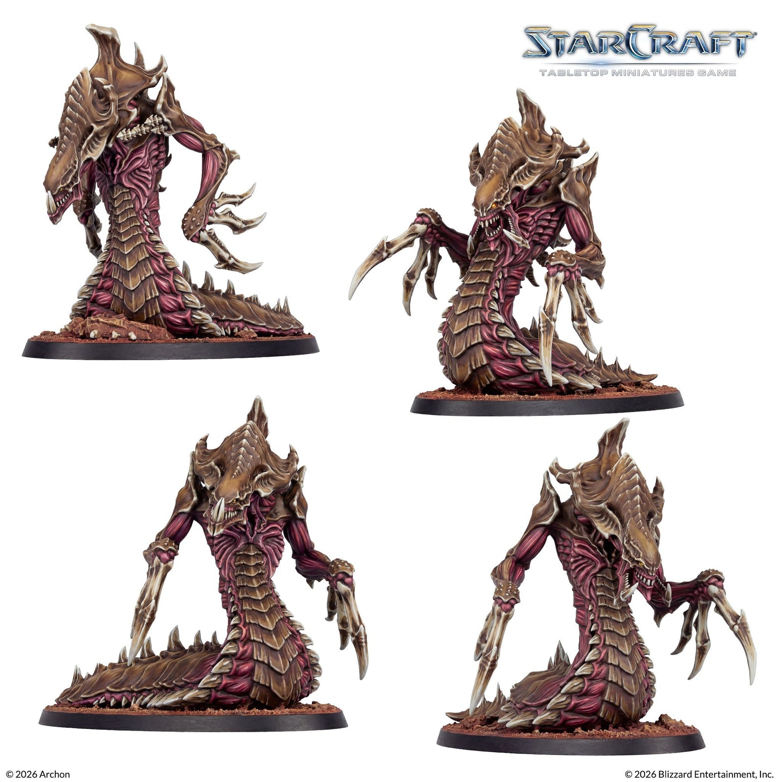 Starcraft: The Miniatures Game: Zerg: Hydralisk Expansion Set Tabletop Miniatures Archon Studios