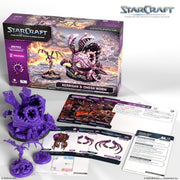 Starcraft: The Miniatures Game: Zerg: Primal Kerrigan & Omega Worm Hero Expansion Set Tabletop Miniatures Archon Studios
